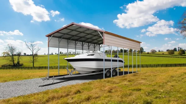 20X35X12 Vertical Roof Metal Carport